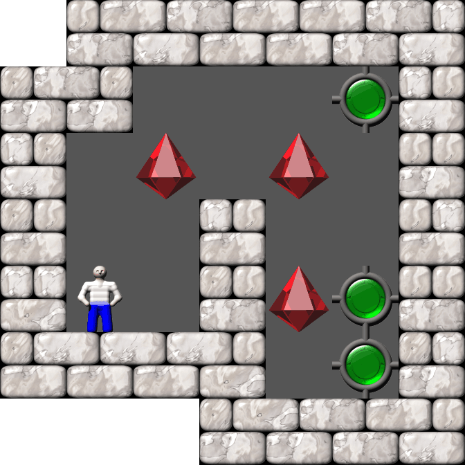 Sokoban Yasgood 2 level 10